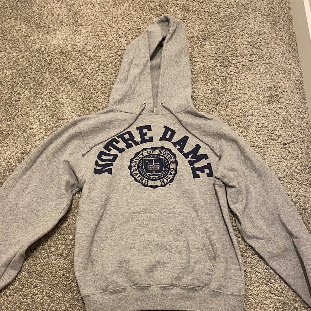 Champion Heather Gray Athletic Hoodie
